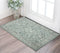 Vestige Jericha Blue Hand-Tufted Wool Blend Area Rug 2'x3'