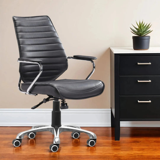 Enterprise Low Back Office Chair Black