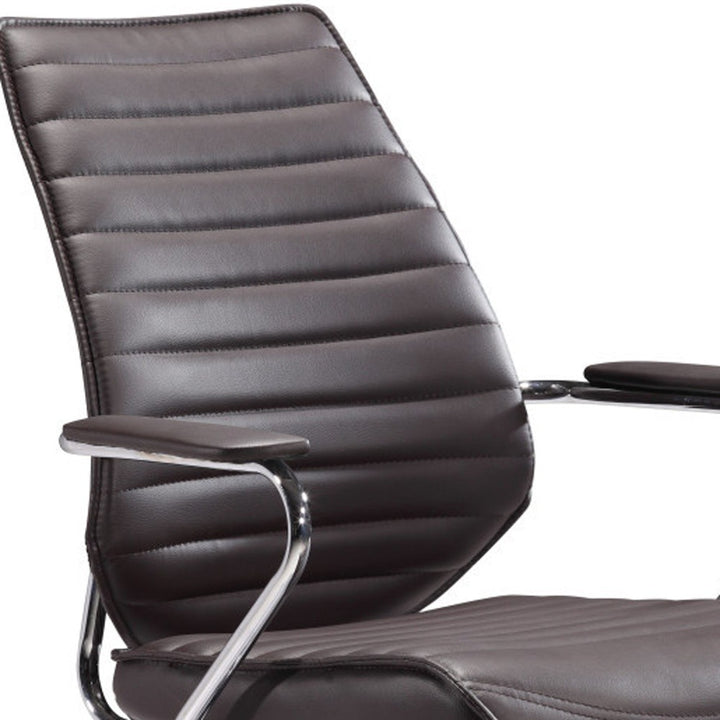 Enterprise Low Back Office Chair Espresso