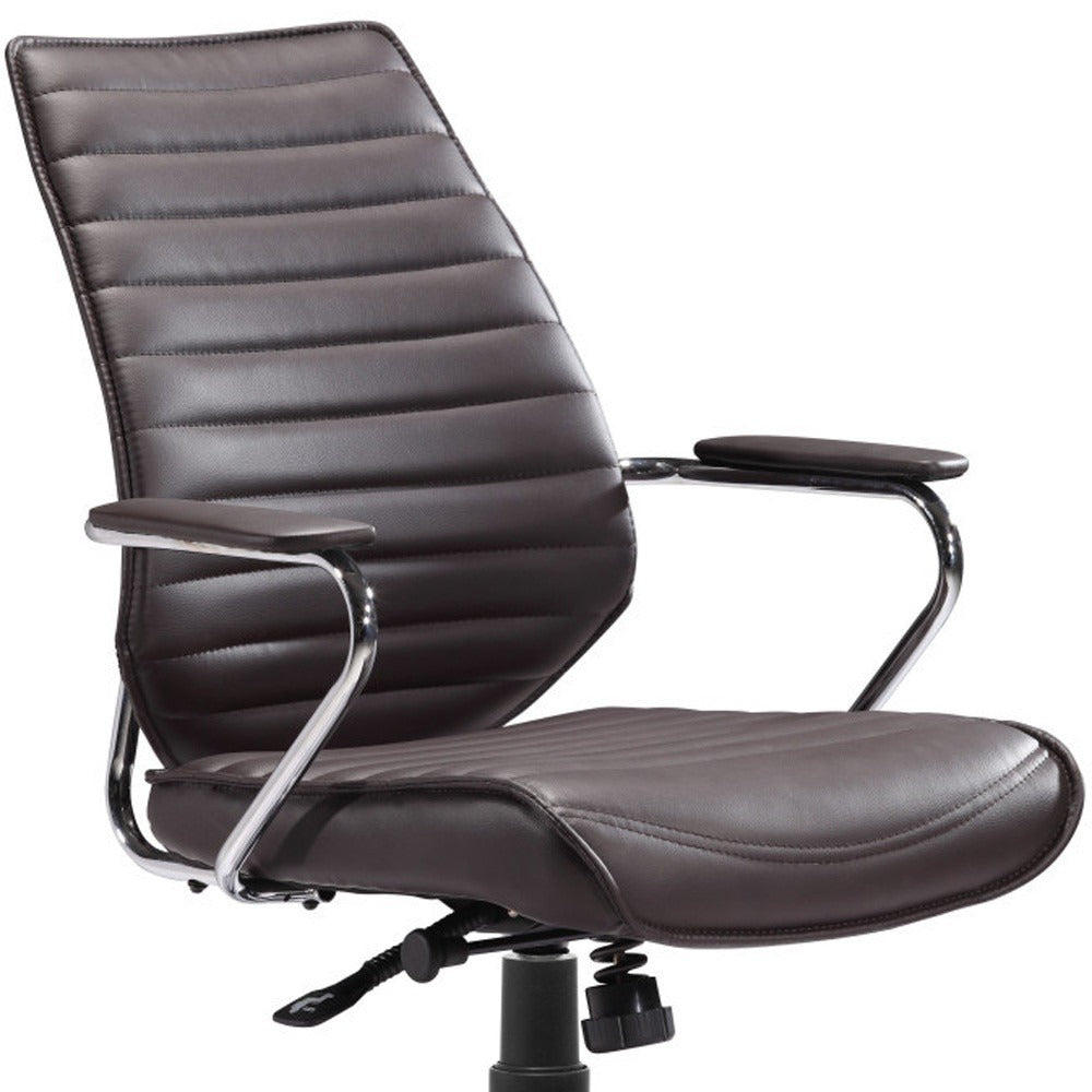 Enterprise Low Back Office Chair Espresso