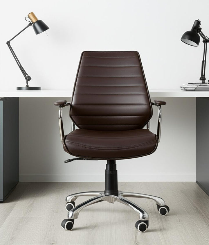 Enterprise Low Back Office Chair Espresso