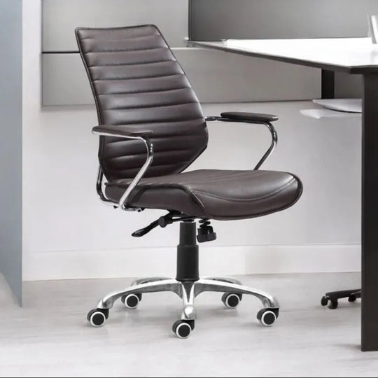 Enterprise Low Back Office Chair Espresso