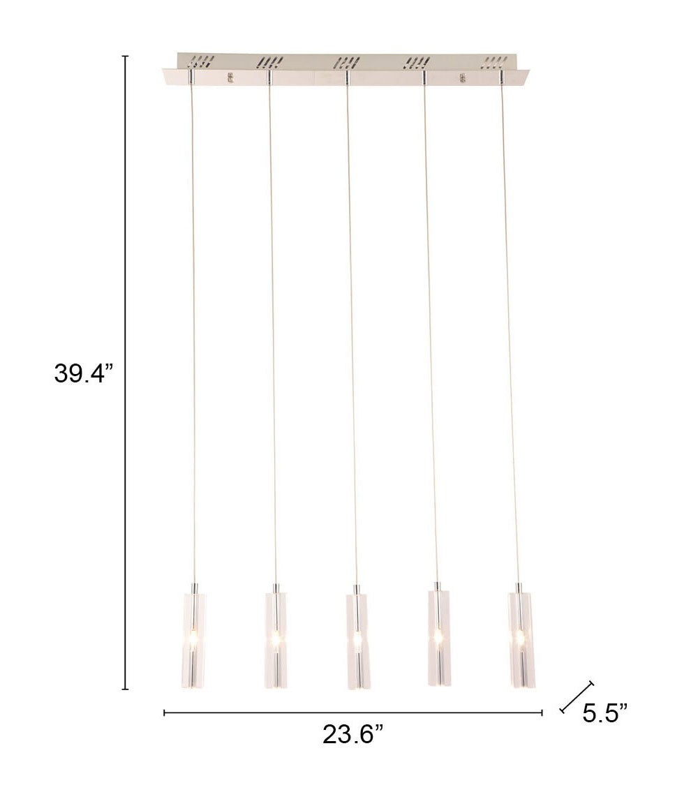 Celeron Ceiling Lamp Clear