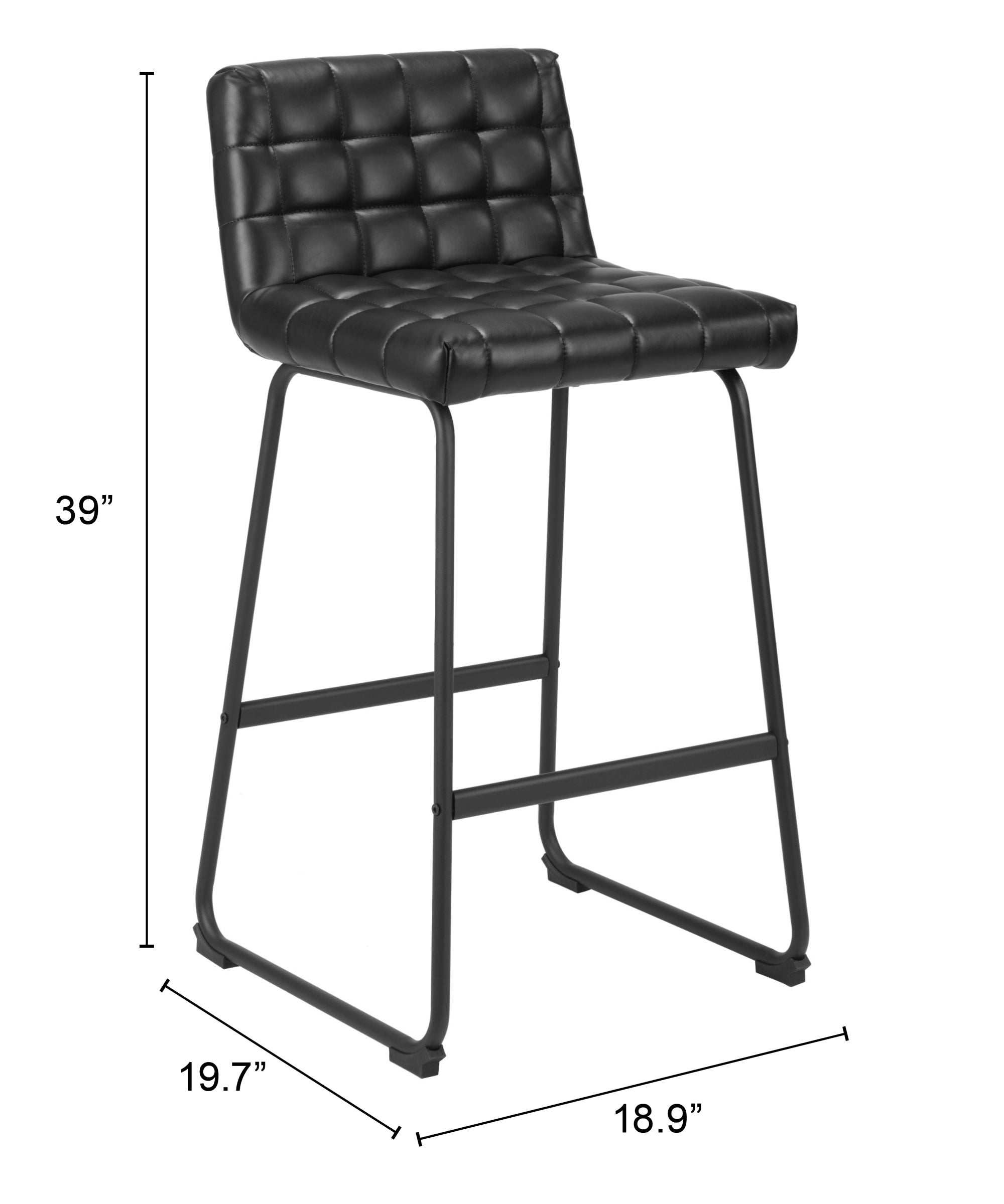 Pago Barstool Black