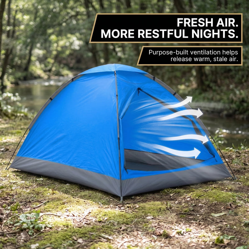 2-4 PERSON LIGHTWEIGHT BACKPACKING DOME CAMPING TENTS - 5