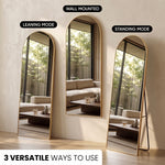 FULL LENGTH MIRROR – ARCHED STANDING & WALL-MOUNT DESIGN - 5