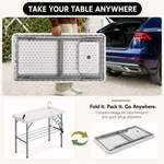 Folding Fish Cleaning Table with Sink & Sprayer Options - 5(1)