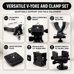 360° Swivel Hunting Chair with Adjustable Legs & Rifle Rest – Portable Tripod Seat - 5