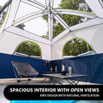 4-6 PERSON INSTANT CABIN CAMPING TENT – WATERPROOF FAMILY TENT WITH RAINFLY & CARRY BAG - 5