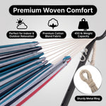 Double Hammock with Steel Stand – Indoor & Outdoor Comfort - 5
