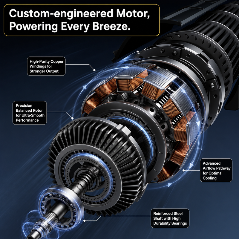 Tower Fan With Remote – 90° Oscillation, 36″ & 42″ - 5