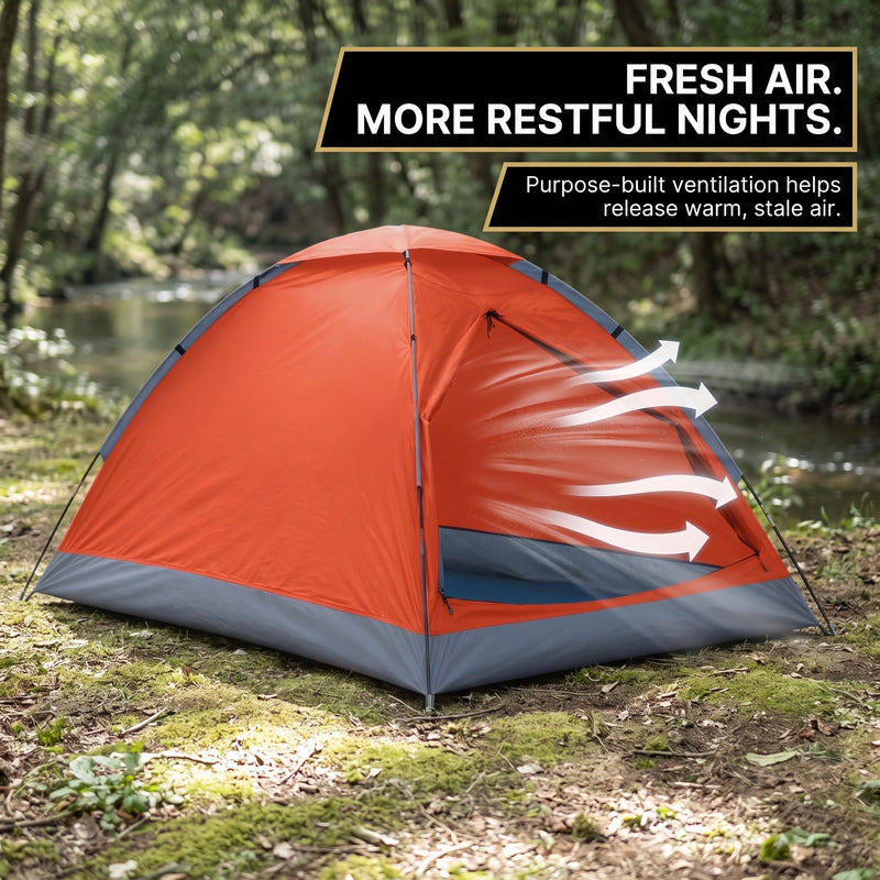 2-4 PERSON LIGHTWEIGHT BACKPACKING DOME CAMPING TENTS - 5
