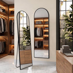 FULL LENGTH MIRROR – ARCHED STANDING & WALL-MOUNT DESIGN - 5