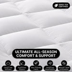 Waterproof Mattress & Pillow Protector – Breathable Quilted Deep Pocket Cover - 5
