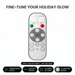 PRE LIT CHRISTMAS TREE – COLOR CHANGING LED LIGHTS WITH REMOTE CONTROL - 5