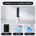 3-in-1 Evaporative Air Cooler Tower Fan with Remote Control - 5