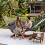 2-Person Quilted Outdoor Hammock 12FT – Double Layer with Pillow & Storage - 5