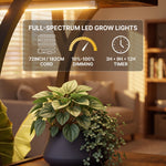 PLANT STAND WITH GROW LIGHTS – MULTI-TIER INDOOR SHELF - 5