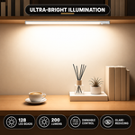 Rechargeable Under Cabinet Lights with Motion Sensor, 2-Pack - 5