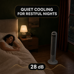 Tower Fan With Remote – 90° Oscillation, 36″ & 42″ - 5