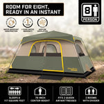 8–10 Person Instant Cabin Camping Tent with Room Divider - 5