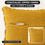 DECORATIVE PILLOW COVERS – 3D PUMPKIN SET OF 2 - 5