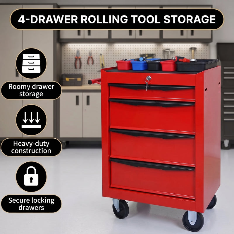 Portable Metal Tool Box Organizer – Compact & Large Options - 5
