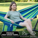Double Hammock with Steel Stand – Indoor & Outdoor Comfort - 5