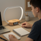 SyncLite Touch Bedside Lamp – Clock, Wireless Charger & Dimmable LED Nightstand Light