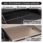 Grate for Outdoor Backyard BBQ Cooking - 5