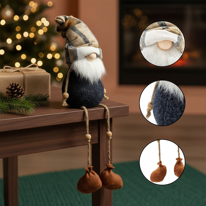 Christmas Gnomes Decorations, Christmas Table Home Ornaments for Holiday Party Gifts