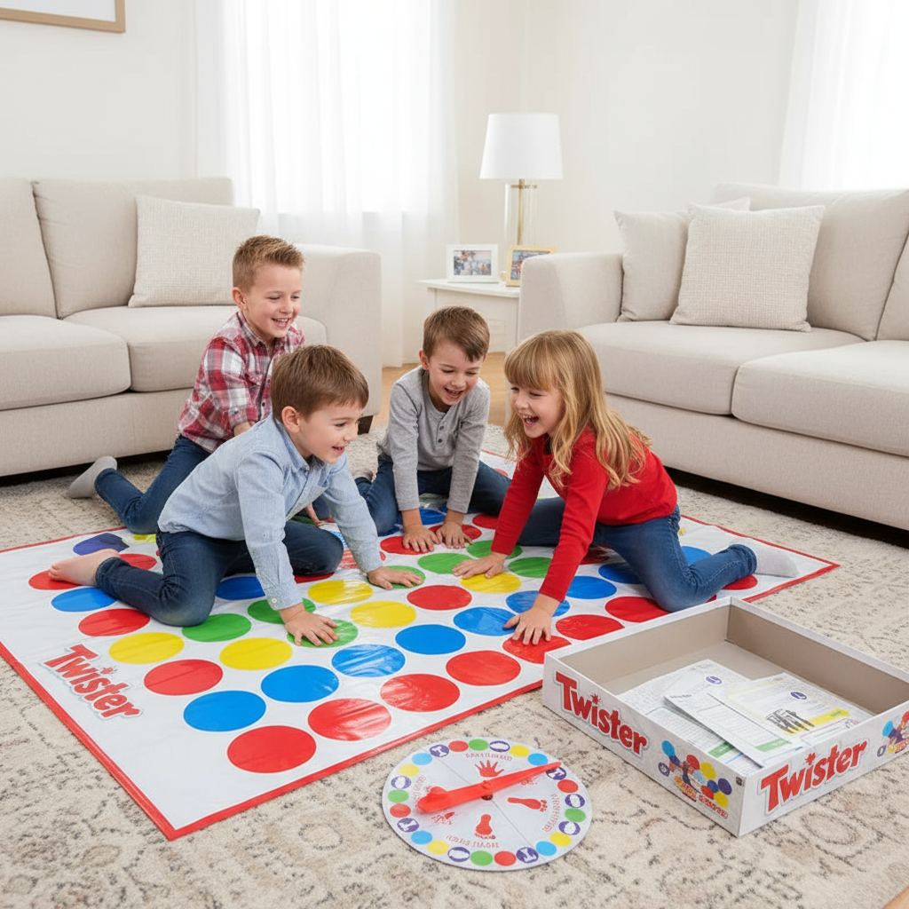 Twister Fun Game Outdoor Board Toy Family Friend Party Toys Twisting the Body for Children Adult Sports Interactive Group Toy