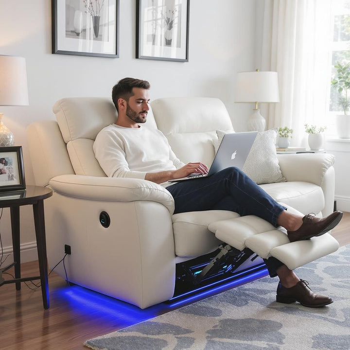 CompactEase Modern Ergonomic Desk for Small Spaces