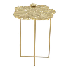 Lotus Side Table Gold