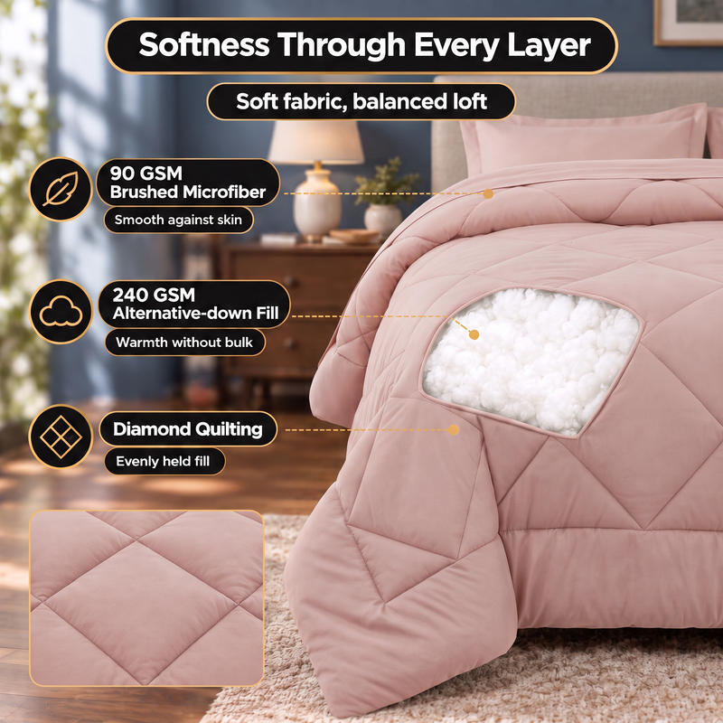 BEDDING SETS – 7-PIECE COMFORTER SET WITH SHEETS - 5