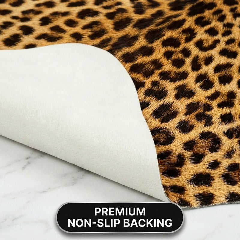 Faux Cowhide Rug – Animal Print Area Rug for Living Room, Bedroom & Office - 5