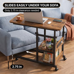 C-SHAPED END TABLE WITH CHARGING STATION – ADJUSTABLE HEIGHT - 5