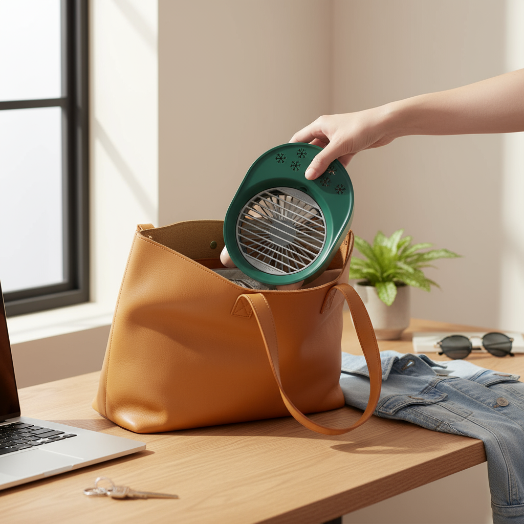 1pc Air Fan Air Cooler Water Cooled Fan, Mini Small Fan USB Fan Spray Humidifier Portable Desktop Fan