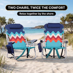 Big & Tall XL Backpack Beach Chair – 2 Pack - 5