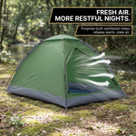 2-4 PERSON LIGHTWEIGHT BACKPACKING DOME CAMPING TENTS - 5