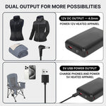 15,000–20,000MAH 5V/2A USB BATTERY PACK – RECHARGEABLE POWER BANK FOR HEATED CAMPING CHAIRS & BLANKETS - 5