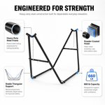 Adjustable 9-14FT Heavy-Duty Hammock Stand – 550-660LBS Outdoor/Indoor Steel Frame - 5