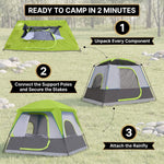 2-4 Person Dome And Cabin Camping Tents - 5
