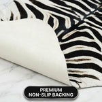 Faux Cowhide Rug – Animal Print Area Rug for Living Room, Bedroom & Office - 5