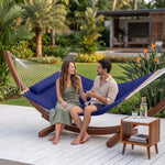 2-Person Quilted Outdoor Hammock 12FT – Double Layer with Pillow & Storage - 5