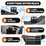 Double Heated Camping Chair with 3 Heat Levels & USB Power Pocket - 5