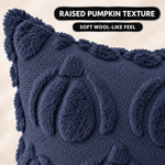 DECORATIVE PILLOW COVERS – 3D PUMPKIN SET OF 2 - 5