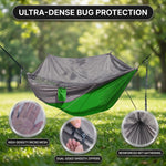 Camping Hammock with Mosquito Net – 1-2 Person, Nylon - 5