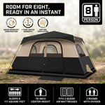 8–10 Person Instant Cabin Camping Tent with Room Divider - 5