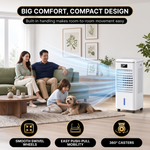 3-in-1 Evaporative Air Cooler Tower Fan with Remote Control - 5